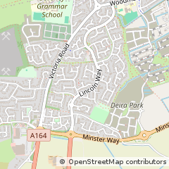 Map of Beverley, East Riding