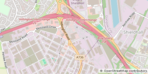 Map of Glasgow