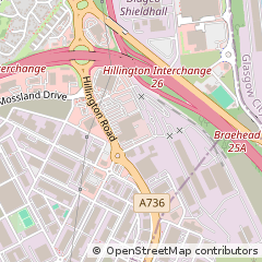Map of Glasgow