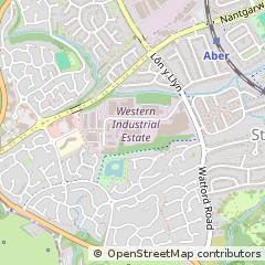 Map of Caerphilly