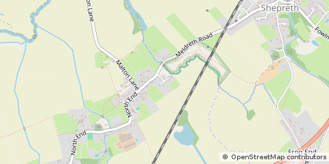 Map of Royston, Cambridgeshire