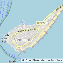 Map of Poole, Dorset