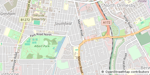 Map of Middlesbrough
