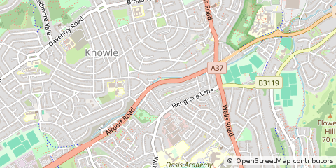 Map of Bristol