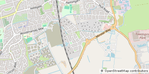 Map of East Riding, Yorkshire