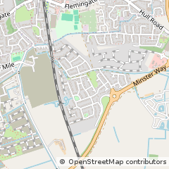 Map of East Riding, Yorkshire