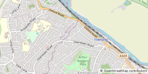 Map of Reading