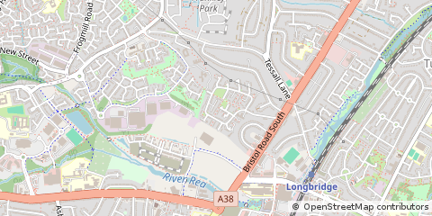 Map of Birmingham, West Midlands