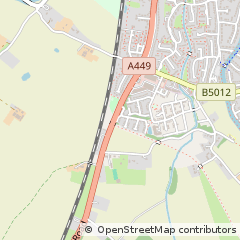 Map of Stafford, Staffordshire