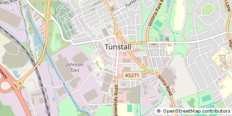 Map of Stoke-on-Trent