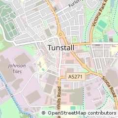 Map of Stoke-on-Trent