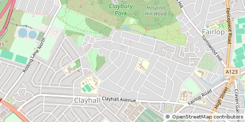 Map of Ilford