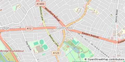 Map of Ilford