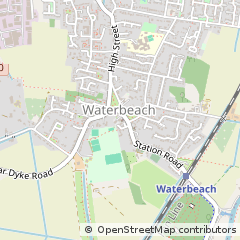 Map of Cambridge, Cambridgeshire