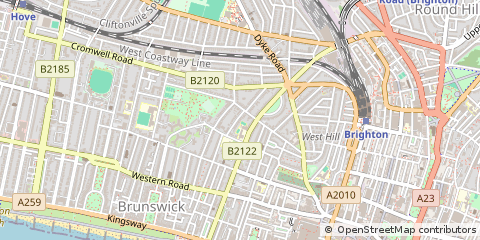 Map of Brighton