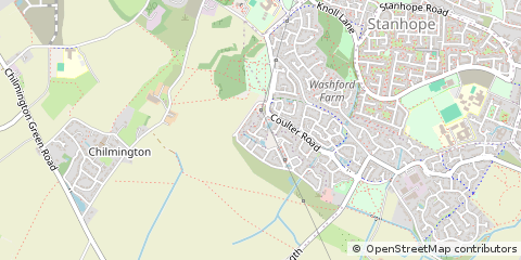 Map of Ashford, Kent