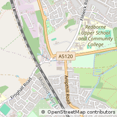 Map of Bedford, Bedfordshire