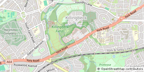 Map of Leeds, West Yorkshire