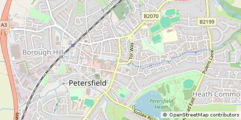 Map of Petersfield