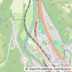 Map of Glan Y Llyn, Taffs Well, Cardiff