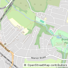 Map of Bramhall, Cheshire