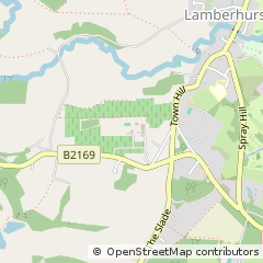 Map of Tunbridge Wells, Kent
