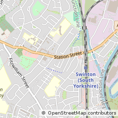 Map of Mexborough, South Yorkshire
