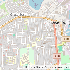Map of Fraserburgh
