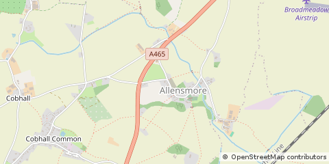 Map of Hereford