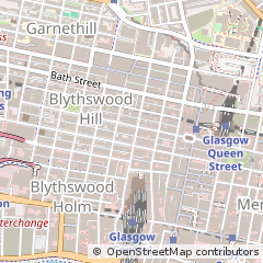 Map of Glasgow