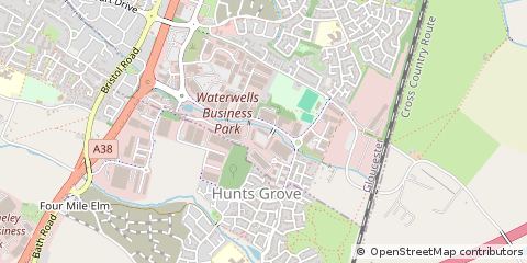 Map of Gloucester