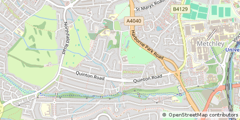 Map of Birmingham