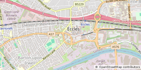 Map of Manchester