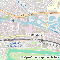 Map of Newbury, Berkshire
