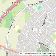 Map of Bromsgrove