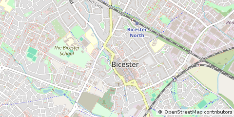 Map of Bicester
