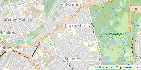 Map of Southampton