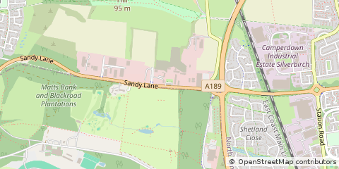 Map of Newcastle Upon Tyne