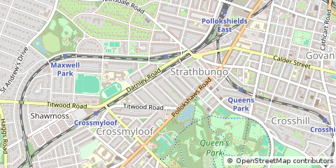 Map of Glasgow