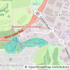 Map of Northampton
