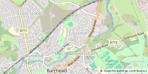 Map of Glasgow
