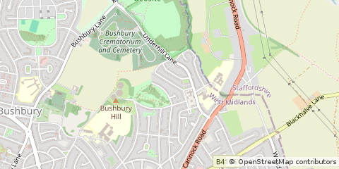 Map of Wolverhampton