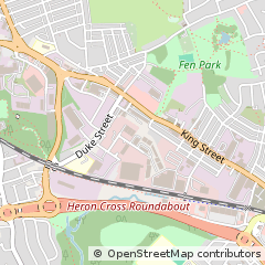 Map of Fenton, Stoke on Trent, Staffordshire