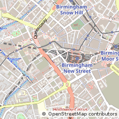 Map of Birmingham