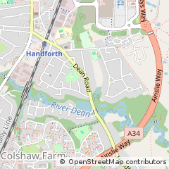 Map of Cheshire