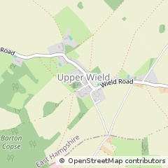 Map of Alresford, Hampshire