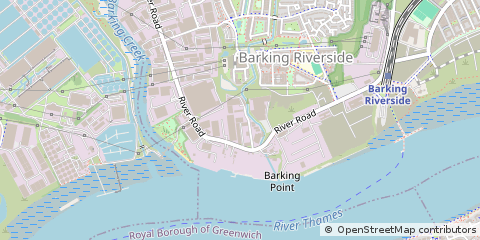 Map of Barking