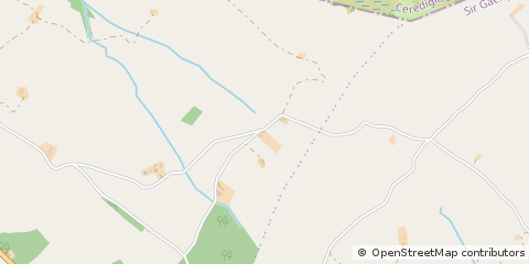 Map of Camarthenshire