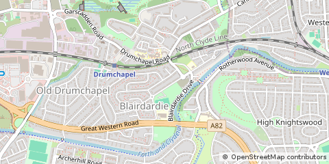 Map of Glasgow