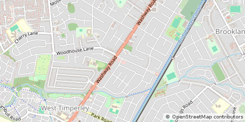 Map of Sale, Cheshire